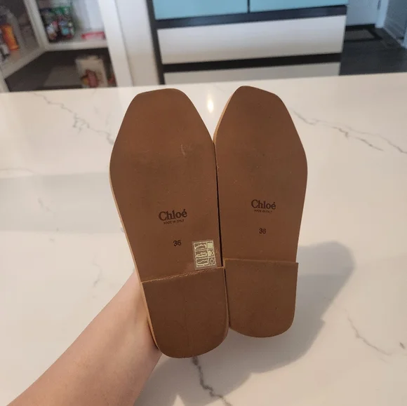 Chloe lace flat sandals - Picture 4 of 4